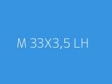 M 33X3,5 LH 